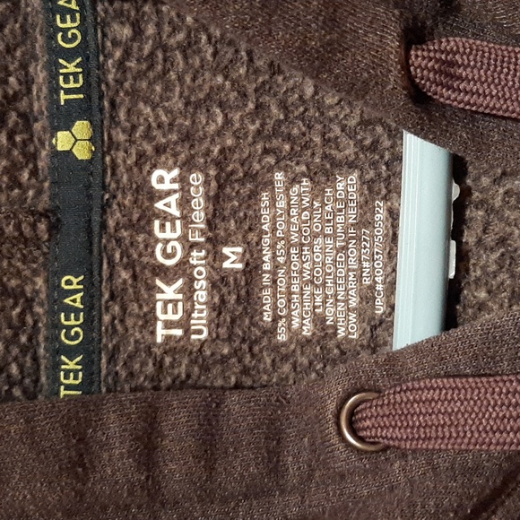 Tek Gear Super Soft Zip up Hoodie sz Med - Picture 3 of 4